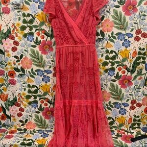 Gorgeous Sundance pink dress!